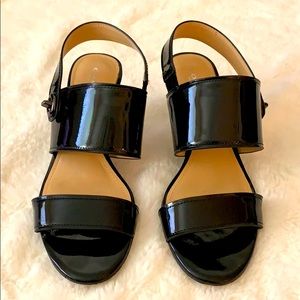 Coach Leather Heeled Sandals